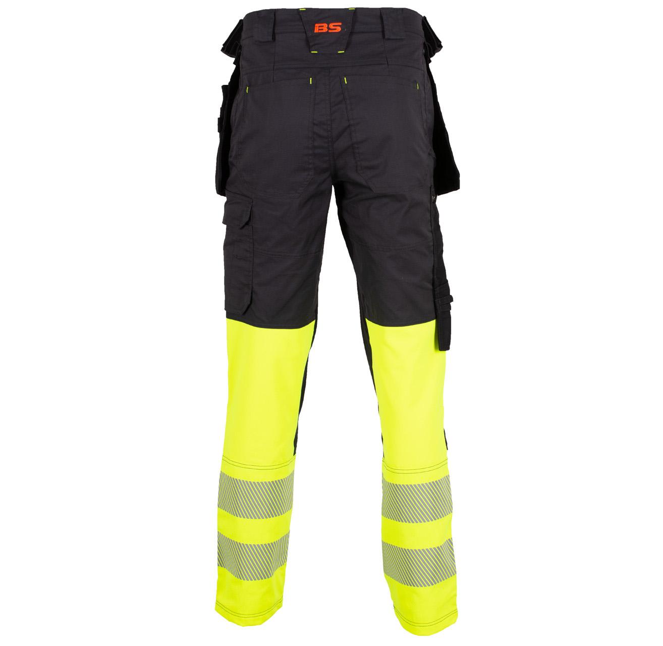 GJØVIK STRETCH BUKSE MED AVTAGBARE HENGELOMMER EN20471 KLASSE 1
