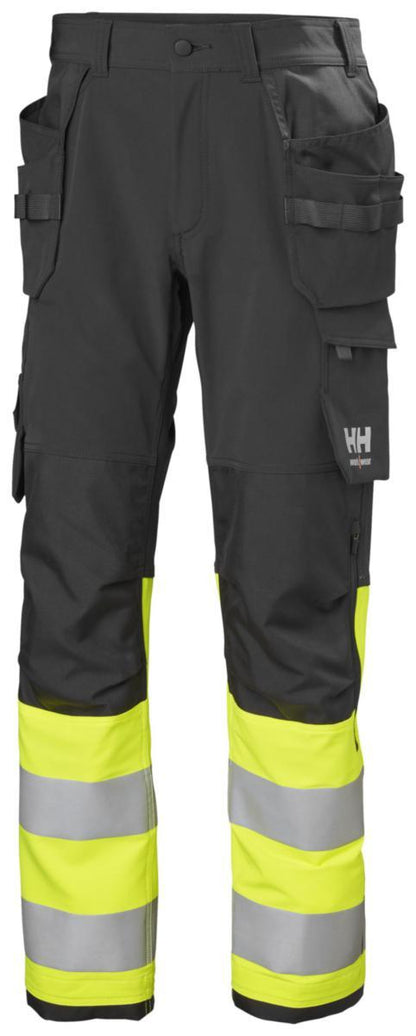Håndverksbukse HH® Alna 4-V HiVis kl.1