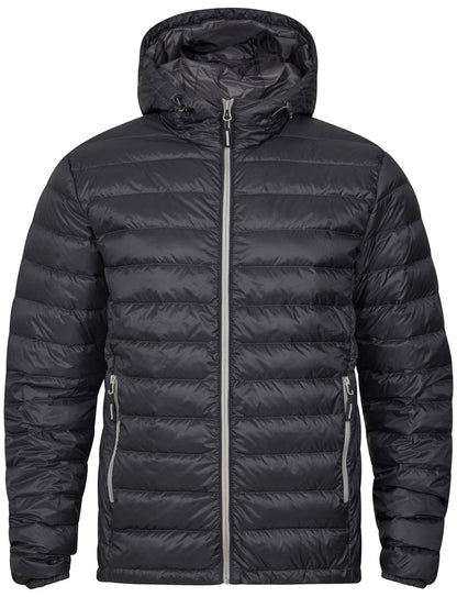 SUPERLIGHT HOODED DUNJAKKE KONTRAST LADY