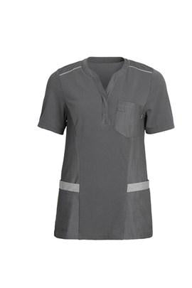 LADIES PIQUE SHIRT V-NECK 15315-80318-0-0-5335