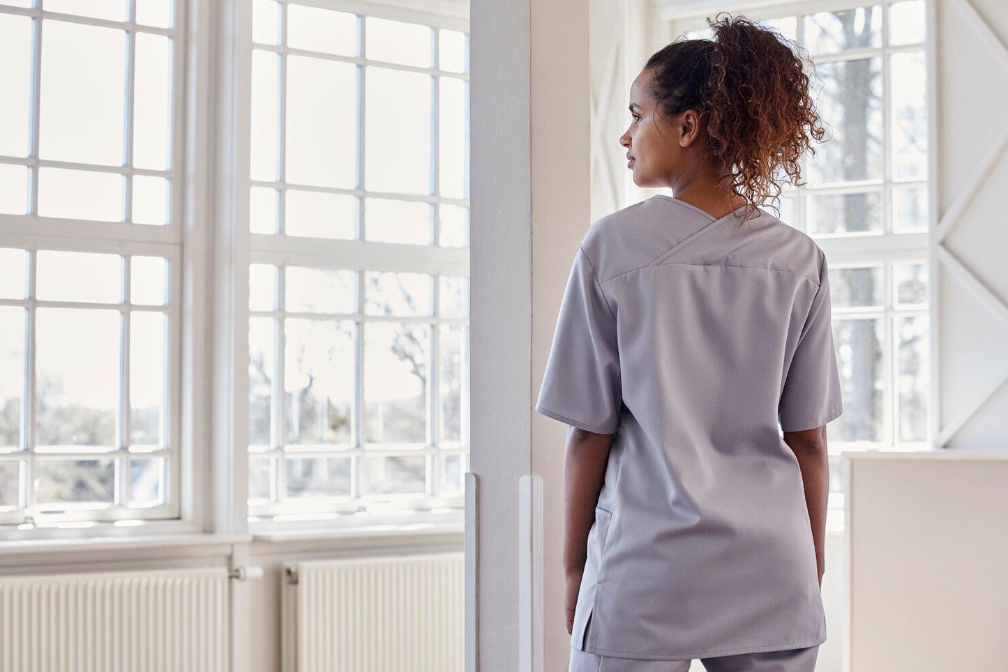 CROSS NECK TOP - COMFY FIT