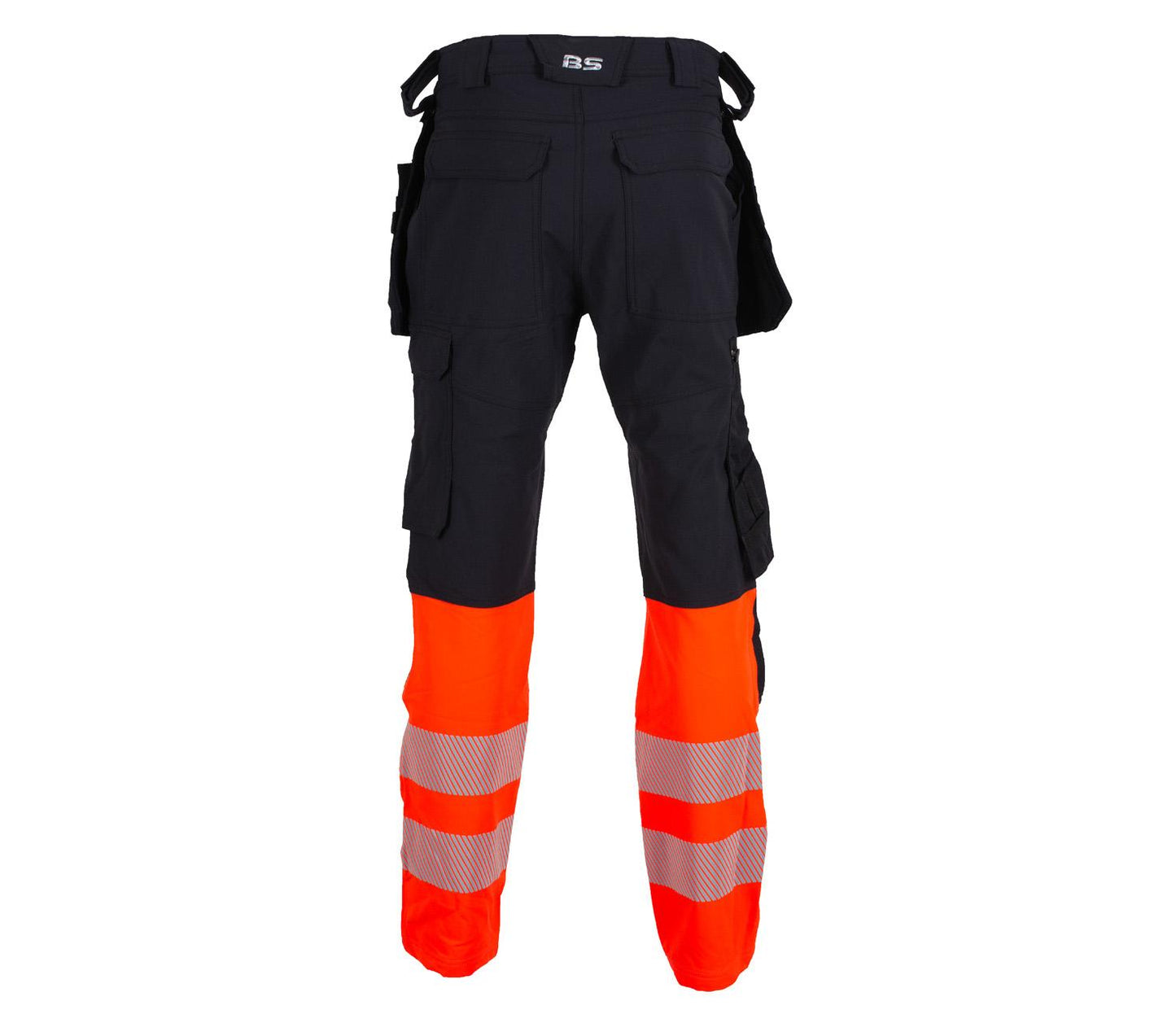 LILLEHAMMER BUKSE MED KORTE BEIN OG AVTAGBARE HENGELOMMER 4-VEIS STRETCH EN20471 KLASSE 1