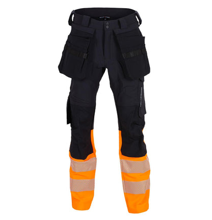 LILLEHAMMER BUKSE MED AVTAGBARE HENGELOMMER 4-VEIS STRETCH EN20471 KLASSE 1