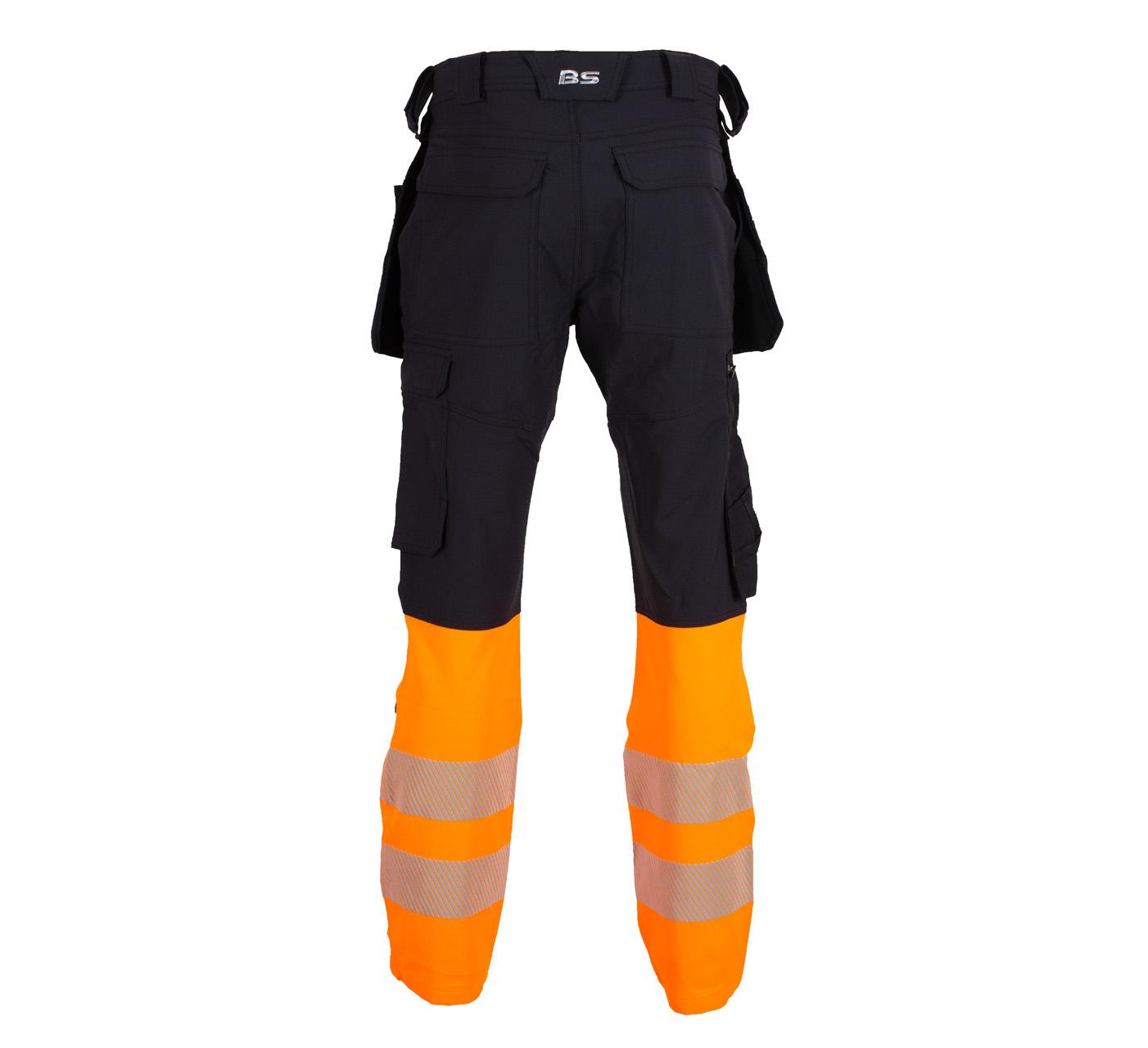 LILLEHAMMER BUKSE MED LANGE BEIN OG AVTAGBARE HENGELOMMER 4-VEIS STRETCH EN20471 KLASSE 1