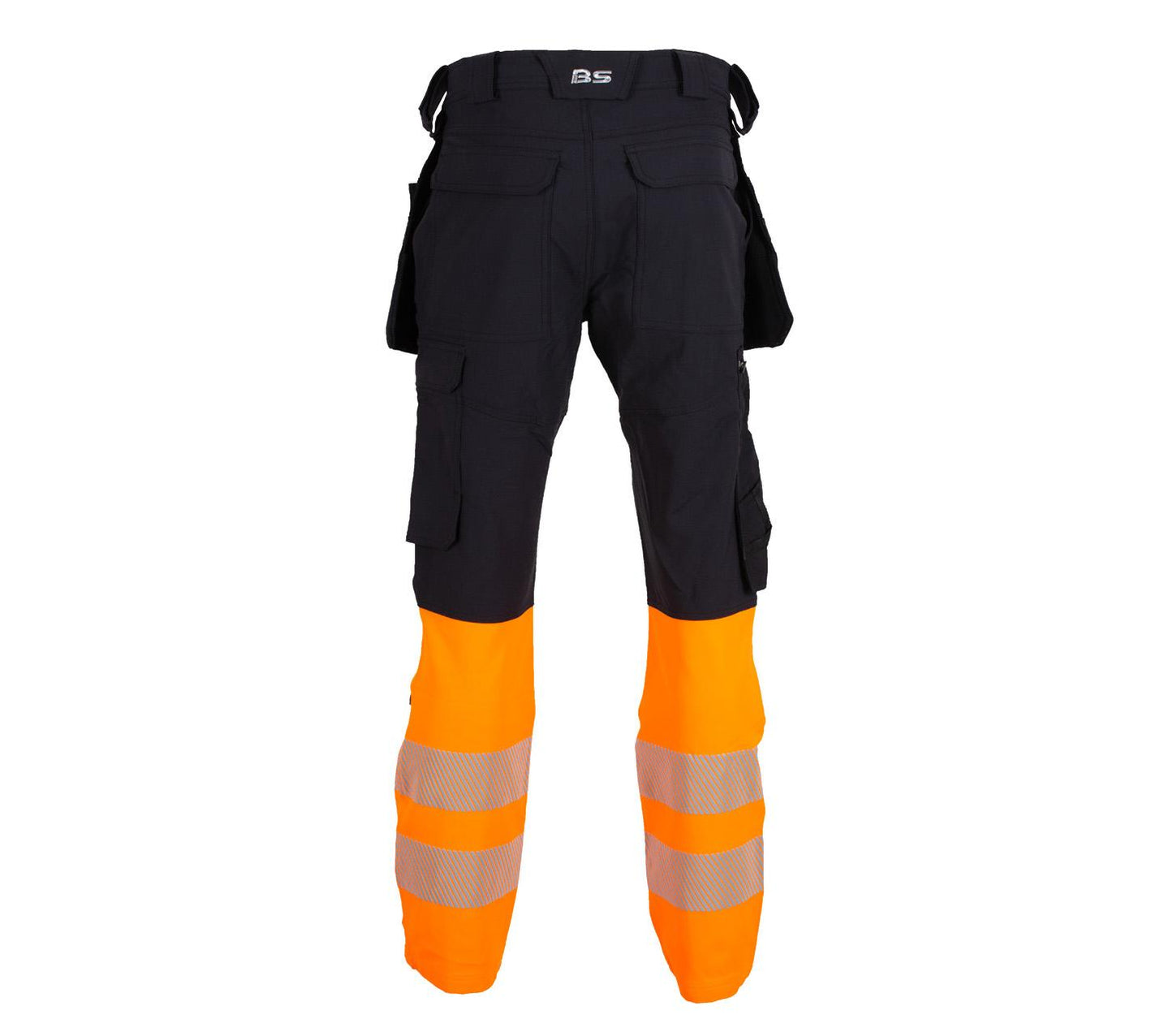 LILLEHAMMER BUKSE MED KORTE BEIN OG AVTAGBARE HENGELOMMER 4-VEIS STRETCH EN20471 KLASSE 1