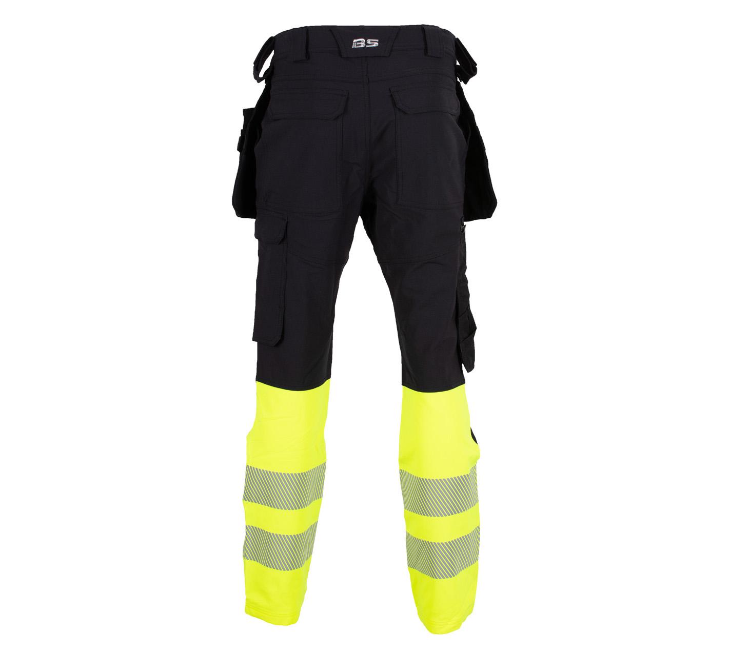 LILLEHAMMER BUKSE MED AVTAGBARE HENGELOMMER 4-VEIS STRETCH EN20471 KLASSE 1