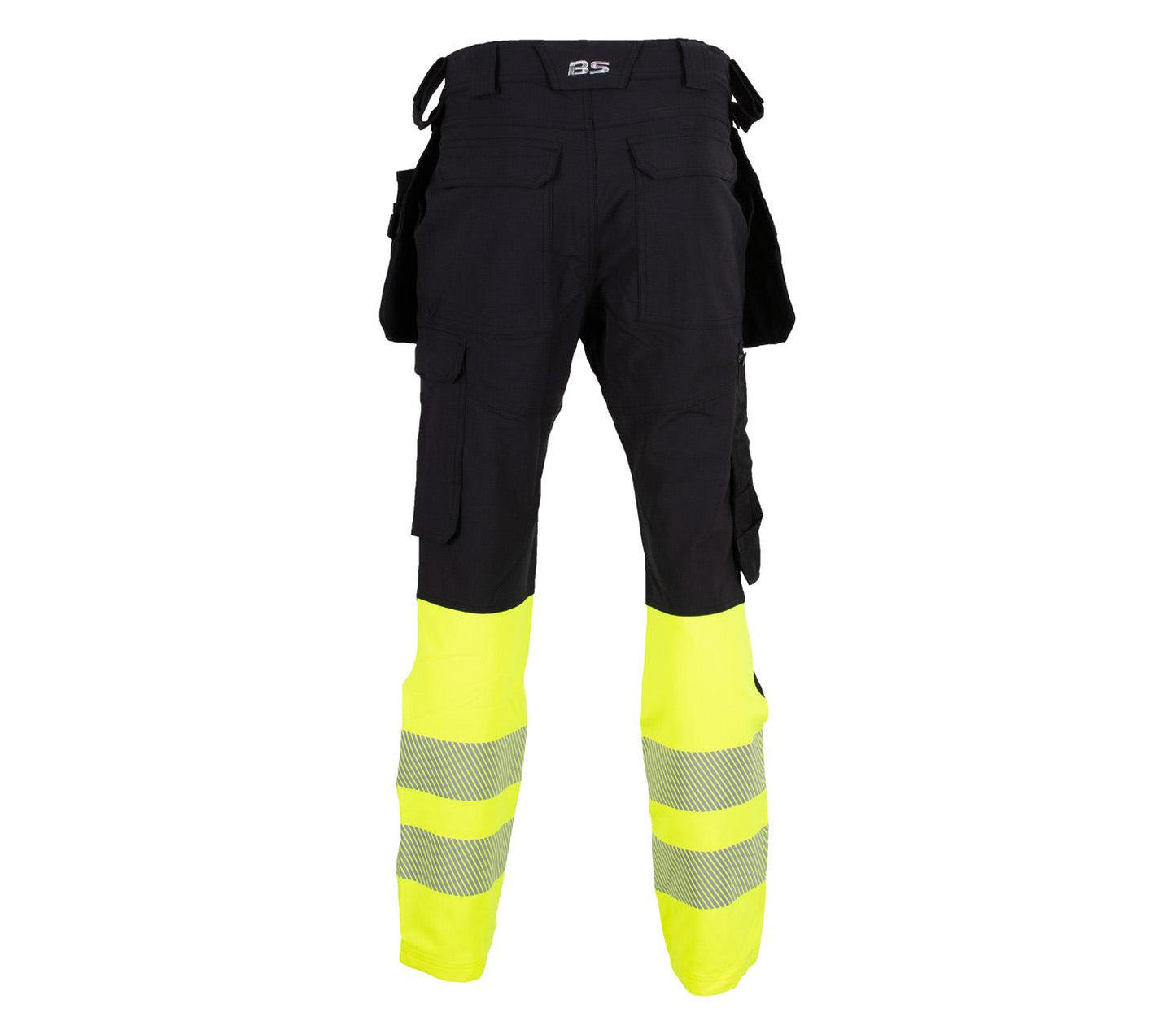 LILLEHAMMER BUKSE MED KORTE BEIN OG AVTAGBARE HENGELOMMER 4-VEIS STRETCH EN20471 KLASSE 1