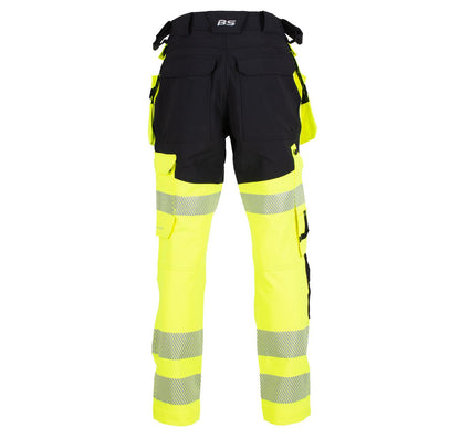 LILLEHAMMER BUKSE MED LANGE BEIN OG AVTAGBARE HENGELOMMER 4-VEIS STRETCH EN20471 KLASSE 2