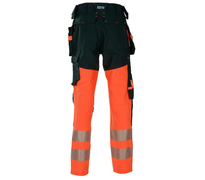 LILLEHAMMER HÅNDVERKSBUKSE DAME 4-VEIS STRETCH EN20471 KLASSE 1