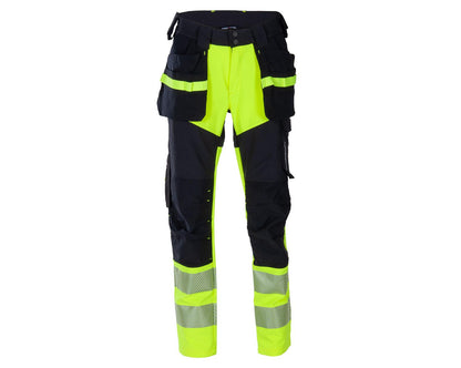 LILLEHAMMER HÅNDVERKSBUKSE DAME 4-VEIS STRETCH EN20471 KLASSE 1