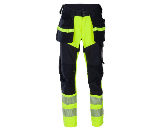 LILLEHAMMER HÅNDVERKSBUKSE DAME 4-VEIS STRETCH EN20471 KLASSE 1