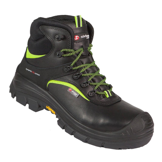 VERNESKOLETT SIXTON ELDORADO ARCTIC GRIP S3 SVART/LIME