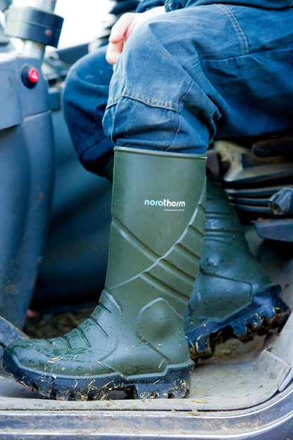 NORA VERNESTØVEL NORATHERM PU S5 MØRK GRØNN