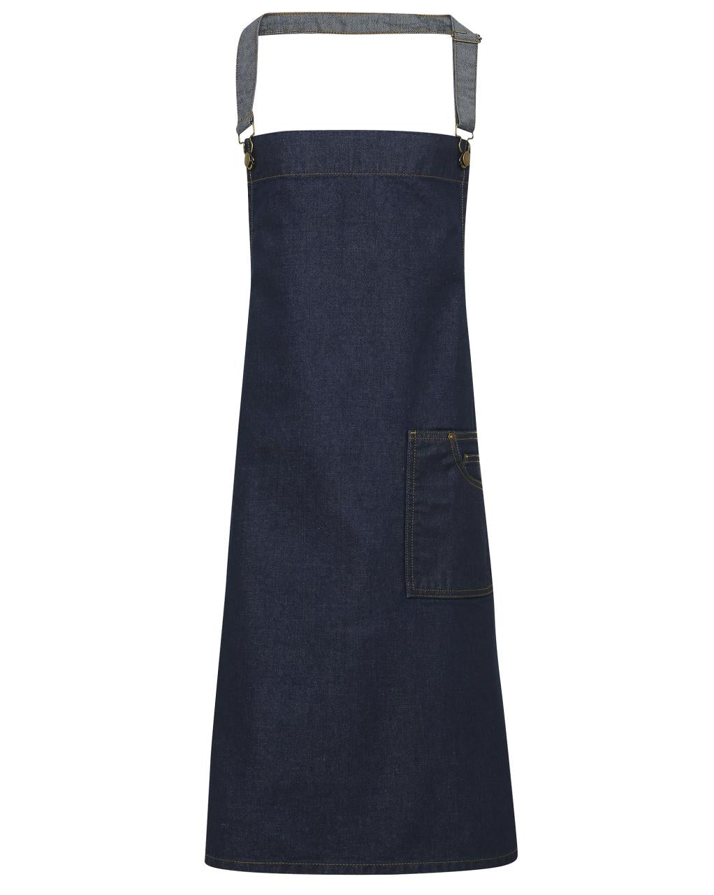 DISTRICT WAX BIB APRON