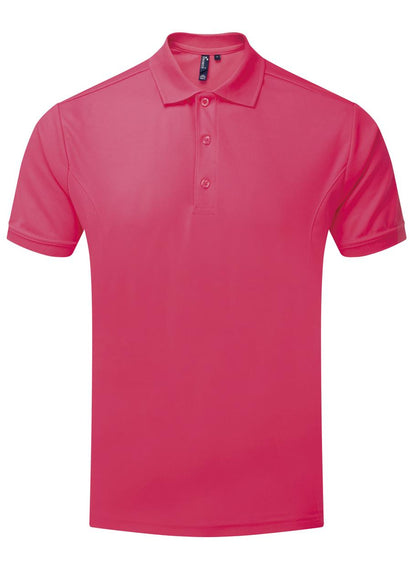 MEN'S COOLCHECKER PIQUE