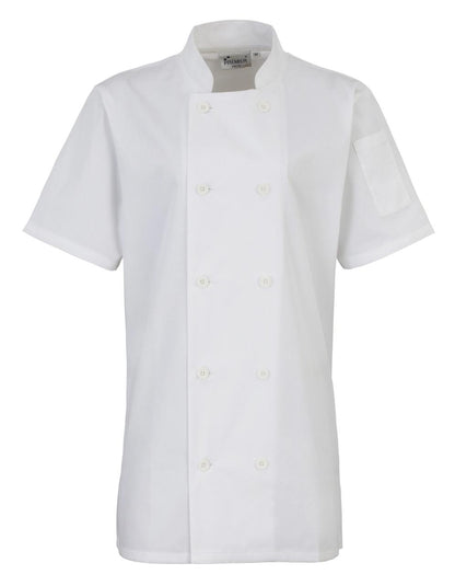 WOMEN'S CHEF JACKET S/S