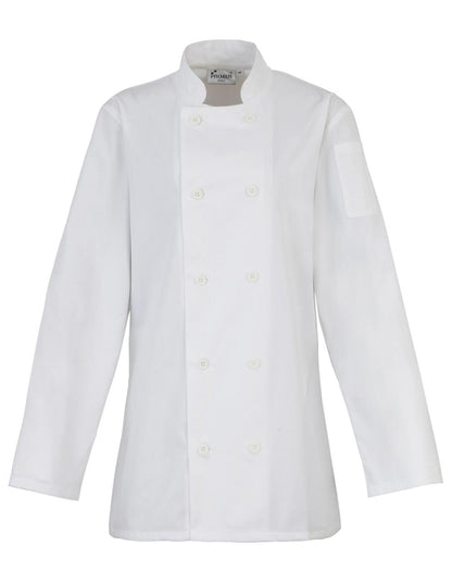 WOMEN'S CHEF JACKET L/S