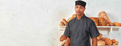 P906 CHEFS ZIP CLOSE JACKET