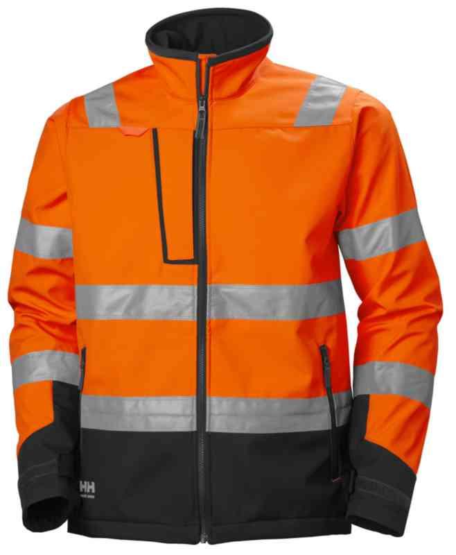 Softshelljakke HH® Alna 2.0 HiVis kl.3