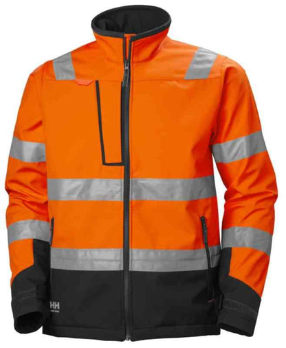 Softshelljakke HH® Alna 2.0 HiVis kl.3