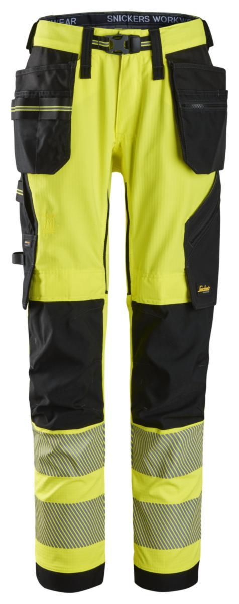 Håndverksbukse Snickers® 6943 HiVis kl.2