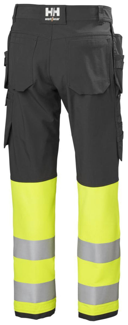 Håndverksbukse HH® Alna 4-V HiVis kl.1