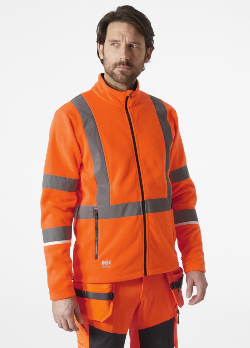 Fleecejakke HH® UC-ME HiVis kl.3