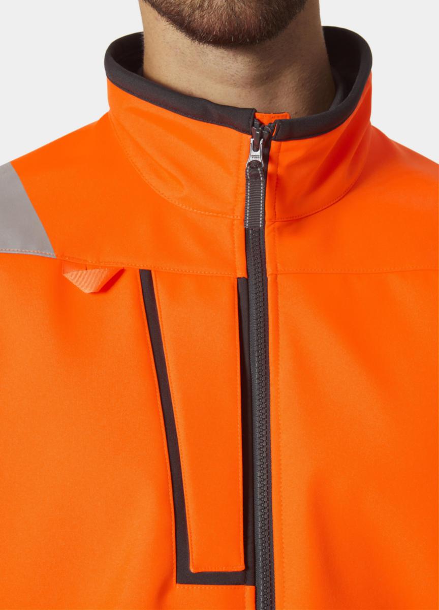 Softshelljakke HH® Alna 2.0 HiVis kl.3