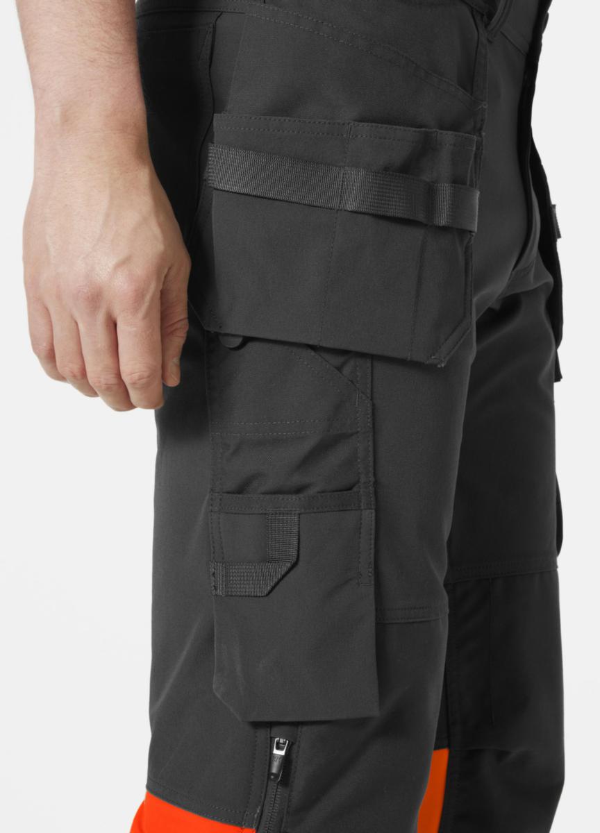 Håndverksbukse HH® Alna 4-V HiVis kl.1