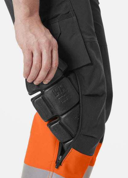 Håndverksbukse HH® Alna 4-V HiVis kl.1