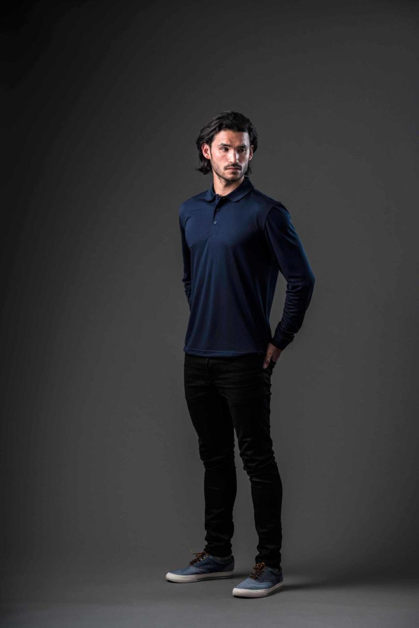 SP11 ECLIPSE PIQUE L/S POLO (H)