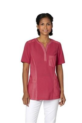 LADIES PIQUE SHIRT V-NECK 15315-80318-0-0-5335