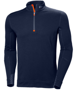 Undertrøye polo zip HH® Lifa merino