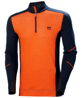 Undertrøye polo zip HH® Lifa merino
