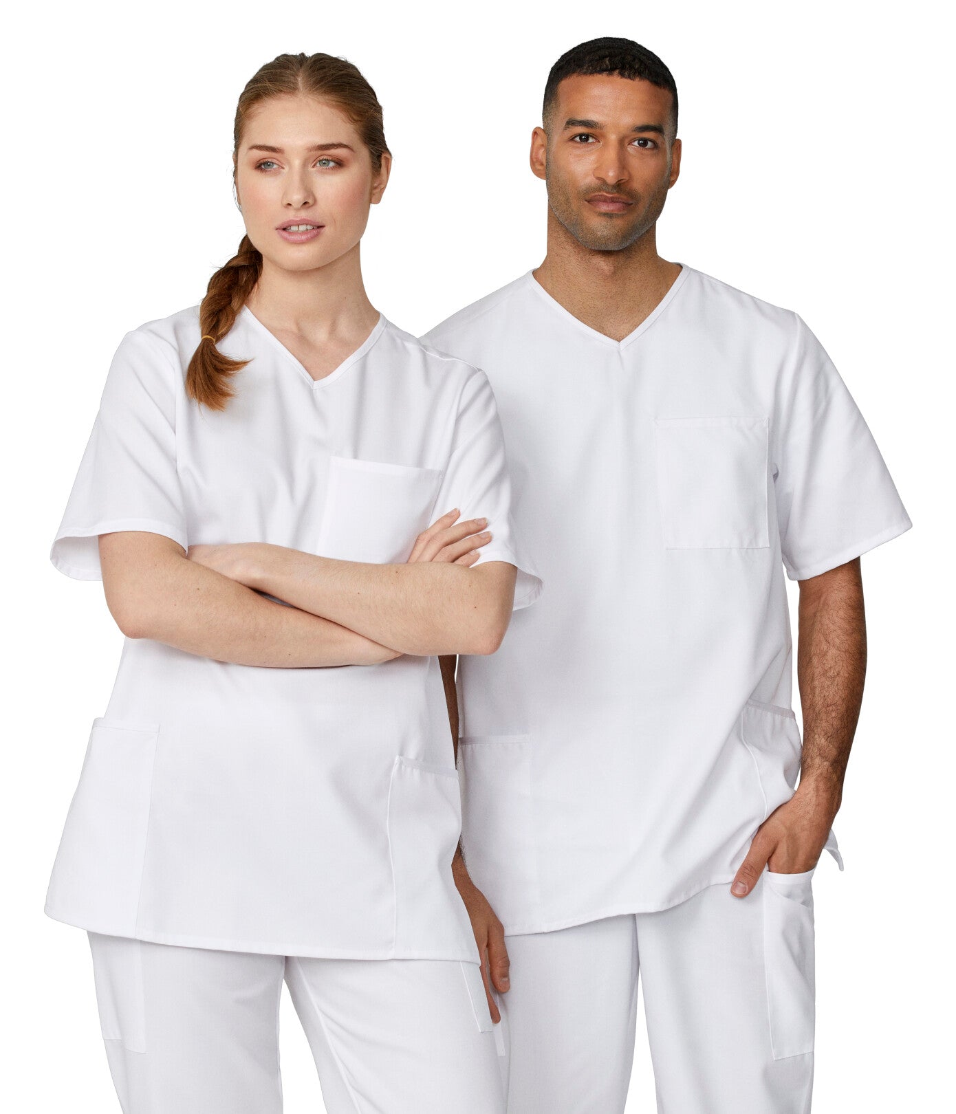 CROSS NECK TOP - COMFY FIT